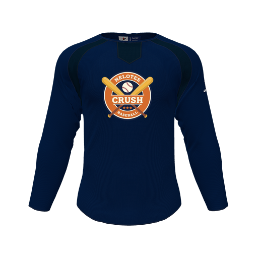 [CUS-DFW-PULL-FLC-CNK-LSL-NVY-YS-LOGO1] Pullover (Youth S, Navy, Logo 1)