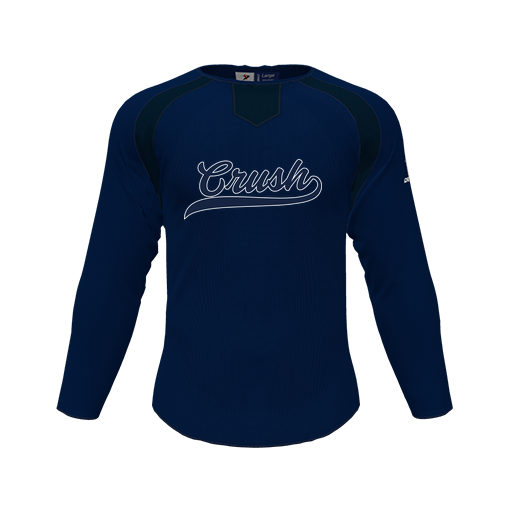 [CUS-DFW-PULL-FLC-CNK-LSL-NVY-YS-LOGO2] Pullover (Youth S, Navy, Logo 2)