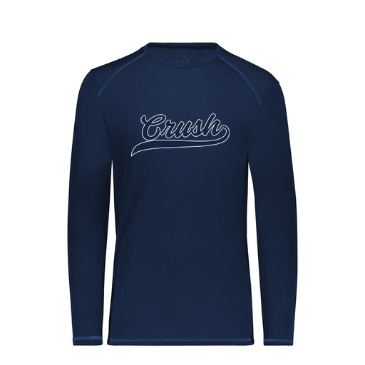 [6846.065.S-LOGO2] Youth SoftTouch Long Sleeve (Youth S, Navy, Logo 2)