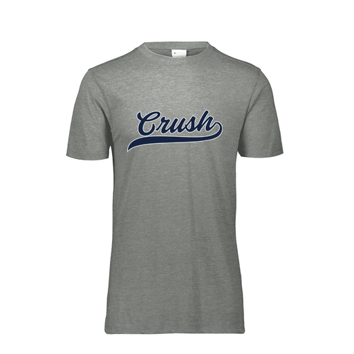 [FTSCUBGY-YS-LOGO2] Decker Youth Tri-Blend T-Shirt - Short Sleeve (Youth S, Gray, Logo 2)