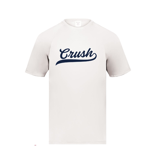 [2791.005.S-LOGO2] Youth Smooth Sport T-Shirt (Youth S, White, Logo 2)