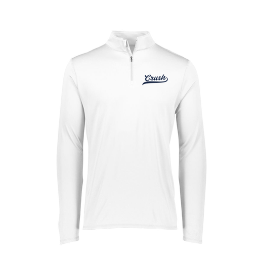 [FTLQFLWH-FAXS-LOGO2] Decker Women's Flex-Lite 1/4 Zip Shirt (Female Adult XS, White, Logo 2)