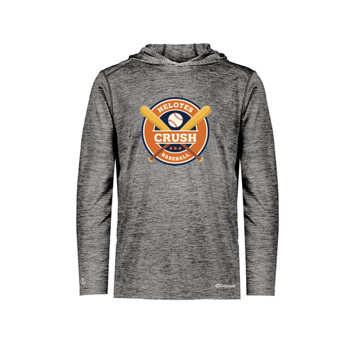 [FOLHCGBK-YS-LOGO1] Decker Youth Charge Hoodie (Youth S, Black, Logo 1)